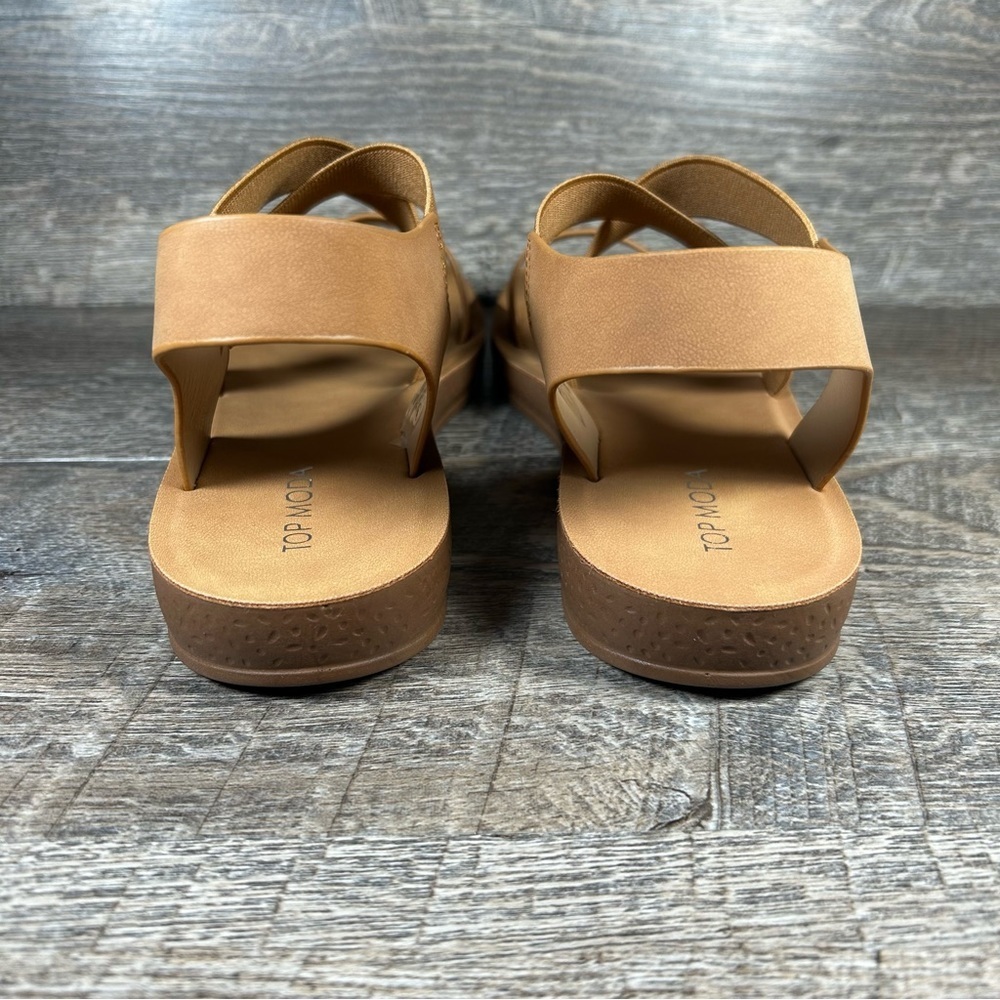 WOMEN'S CRISSCROSS SANDALS (ROWEN-1) - Picture 7 of 10